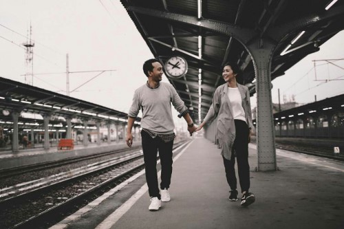 foto prewedding casual