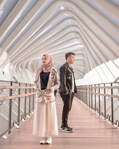 foto prewedding islami 